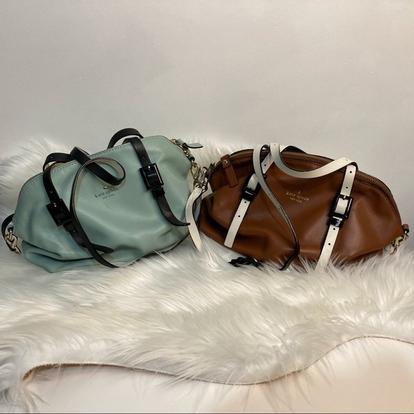 kate spade Handbags - Kate Spade Robin Egg And Brown Waverley St. Drew Satchels Bundle